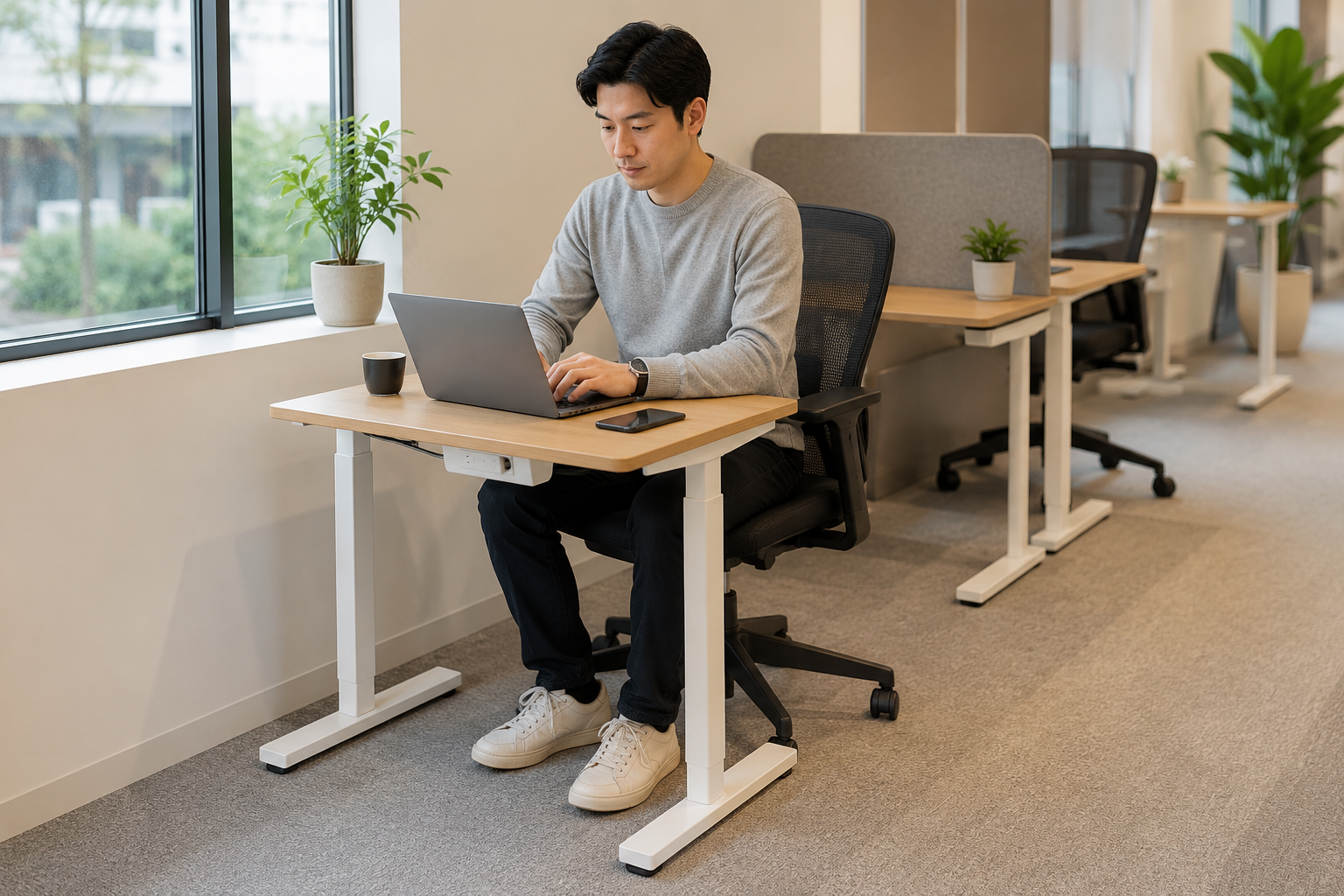 Hot desk size 01