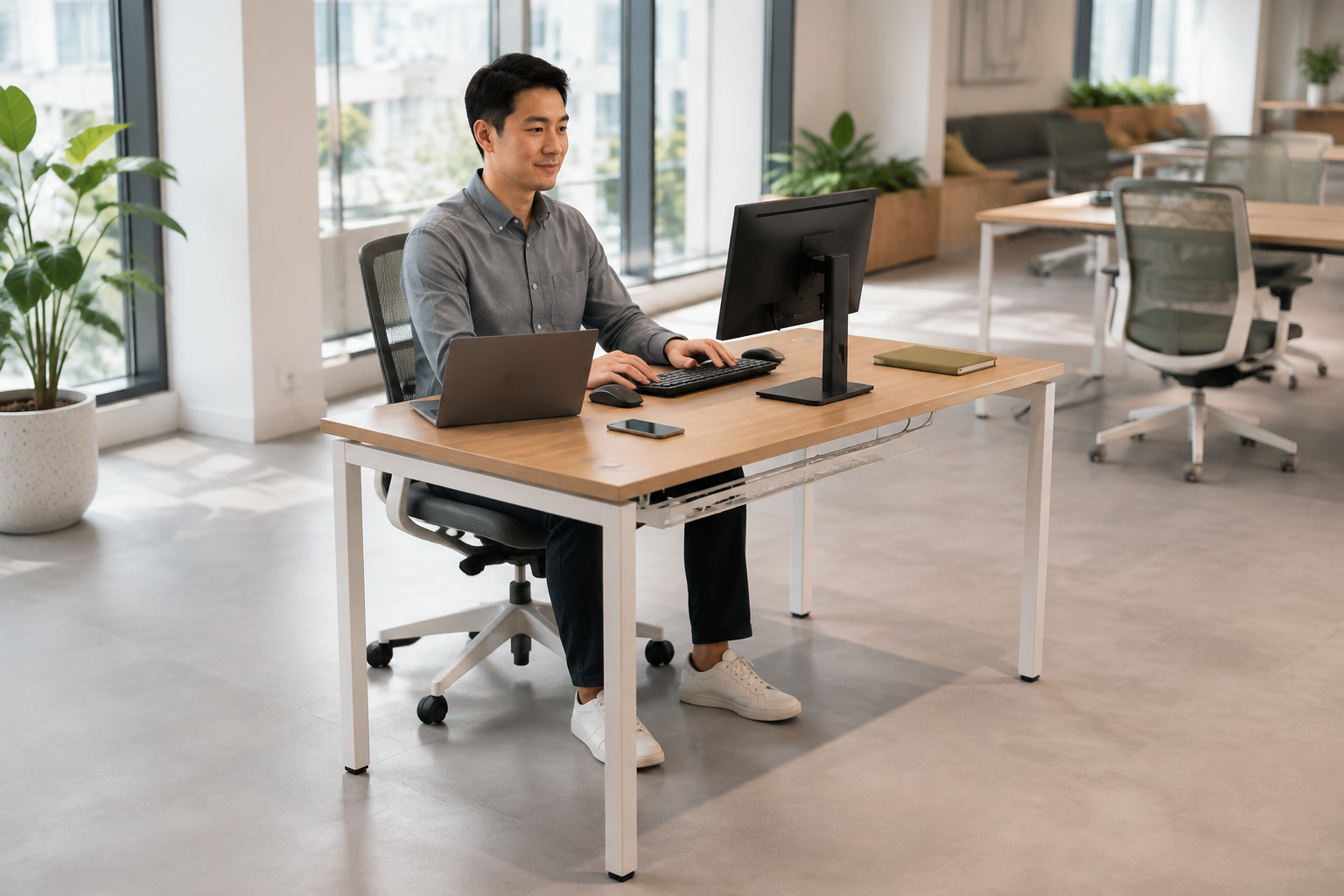 Hot desk size 02