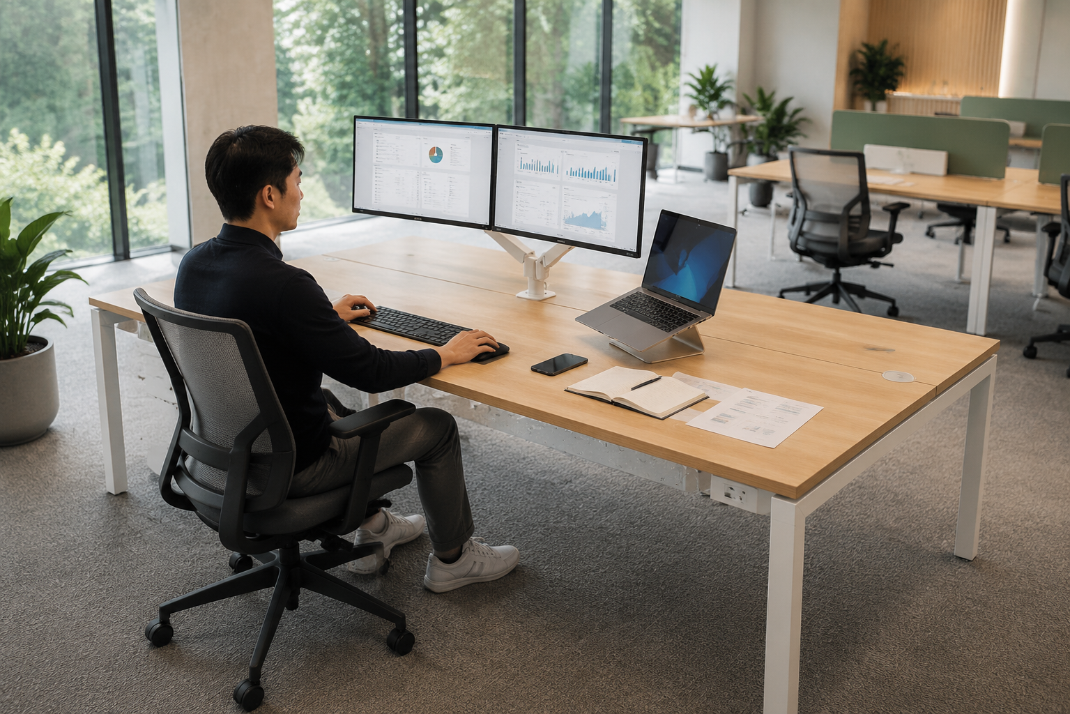 Hot desk size 05