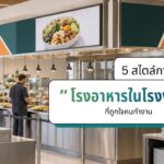 สไตล์ โรงอาหารในโรงงาน